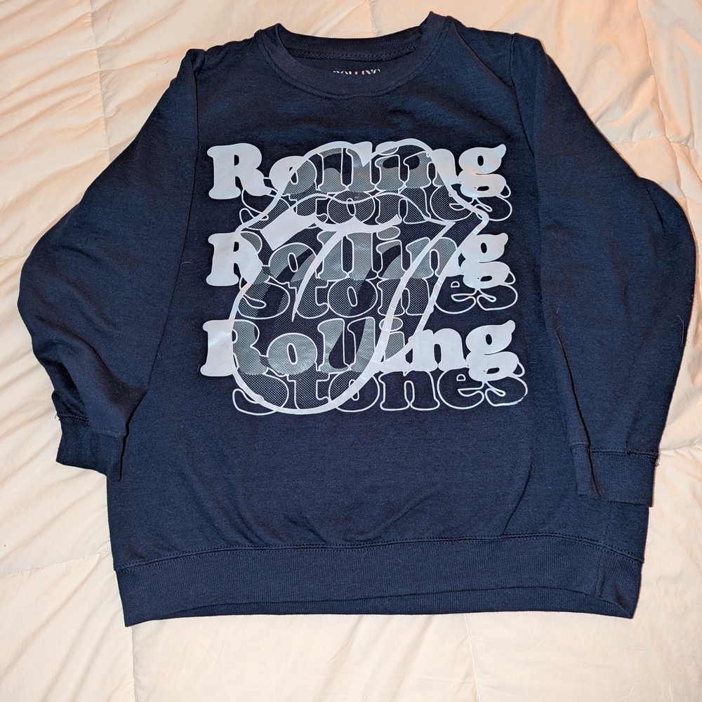 Rolling Stones Navy Blue Sweater
